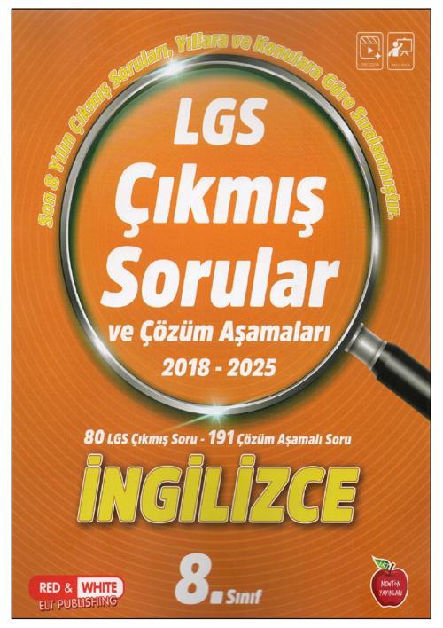 NEWTON 8. SINIF LGS ÇIKMIŞ SORULAR İngilizce (2018-2025)