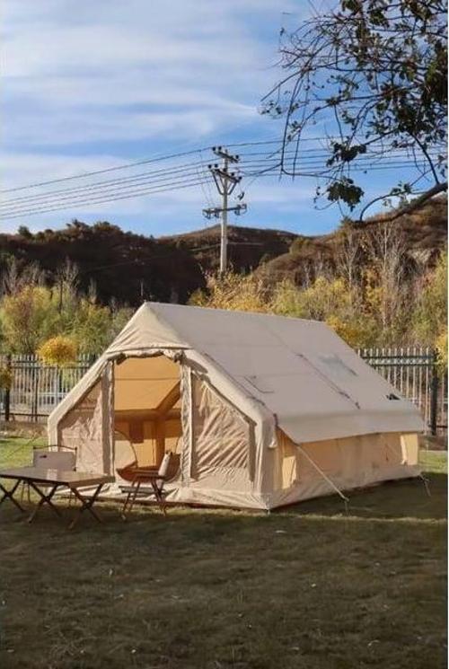 12 Kişilik 4 Mevsim Şişme Kamp Çadırı 300x400x210