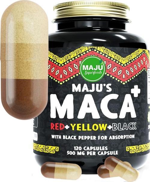 ju Superfoods Maca Kökü Kapsülleri 120 Kapsül