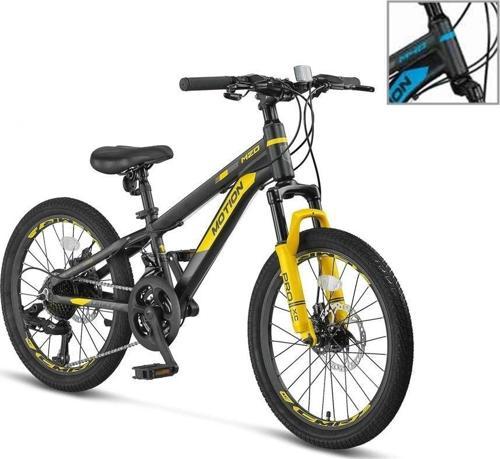 2078 M-2D MOTION ERKEK ÇOCUK BİSİKLETİ 254H V 20 JANT 21 VİTES SİYAH MAVİ