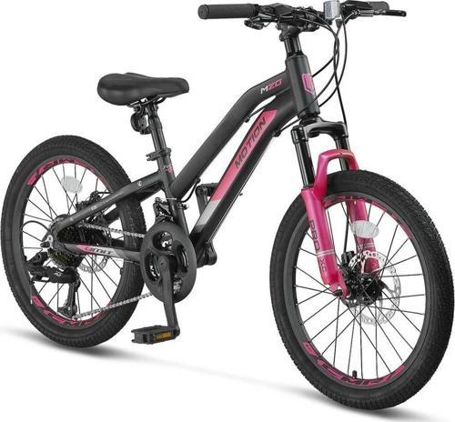 2079 L-2D MOTION ERKEK KIZ BİSİKLETİ 254H V 20 JANT 21 VİTES SİYAH PEMBE