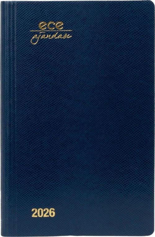 AJANDASI AKÇAY 2026 Lacivert - Günlük Çizgili 12x18