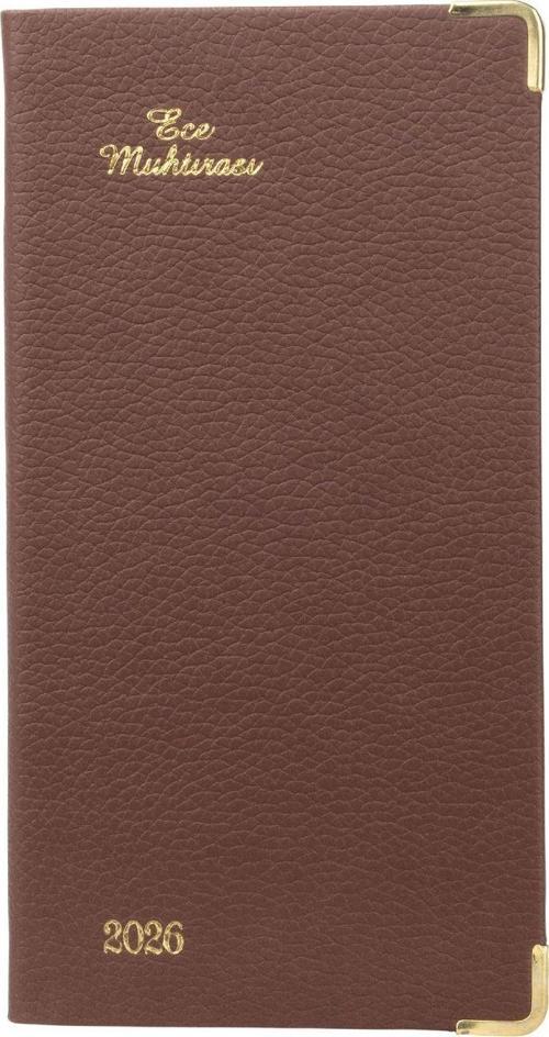 AJANDASI MUHTIRA 4DL KARAKÖY 2026 Türk Kahvesi - Haftalık Cep Boy 8,5x16