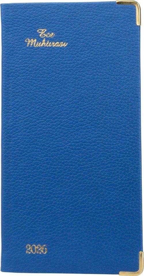 AJANDASI MUHTIRA 4DL KARAKÖY 2026 Gece Mavisi - Haftalık Cep Boy 8,5x16