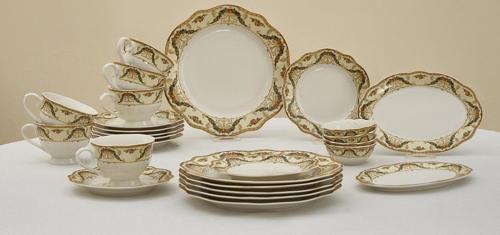 Forever Bone Orlando 26 Parça 6 Kişilik Kahvaltı Takımı