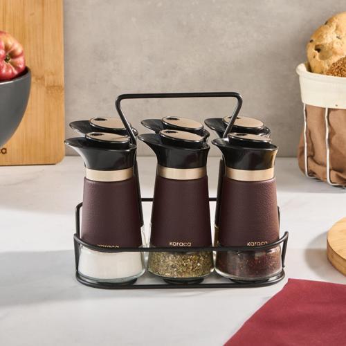 New Latin Standlı 7 Parça Baharat Seti 100 ml