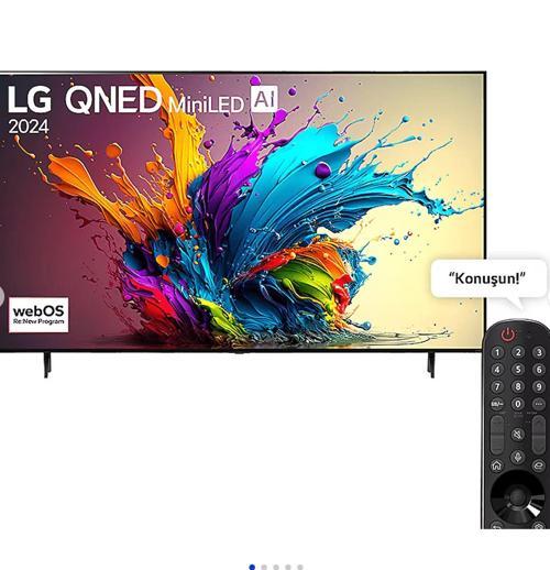 75QNED91T6A 4K Ultra HD 75" 190 Ekran Uydu Alıcılı Smart QNED MiniLED TV
