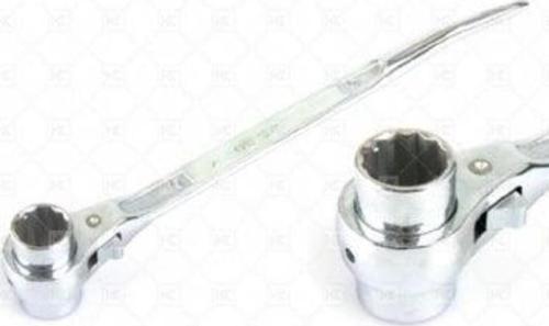 Kazıklı Lokma Cırcır Anahtar (Kromajlı) 17X19Mm