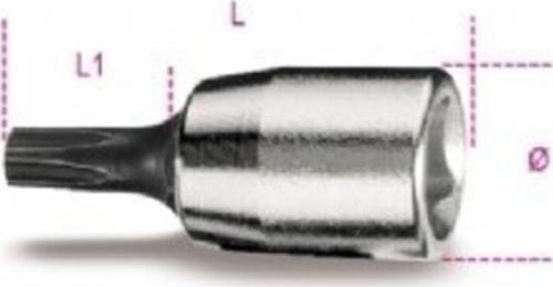 900 Pt 27 Beşköşeli Torx Lokma 1/4