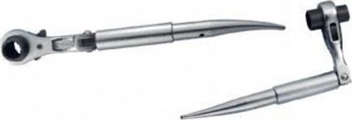 Mafsallı Kazıklı Lokma Cırcır Anahtar (Kromajlı) 19X21Mm