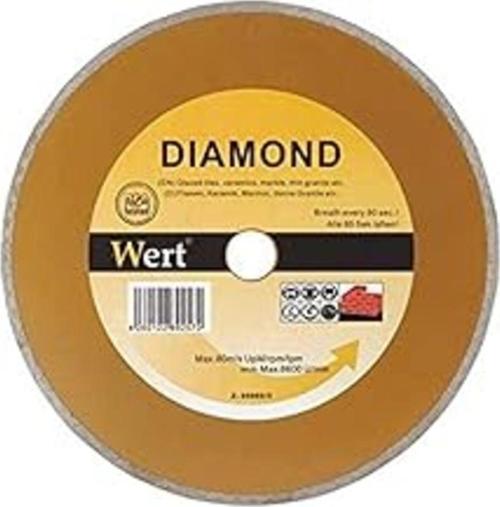 Lech W 2710/115 Seramik/Fayans Elmas Testere, Turuncu/Gri, 115Mm, Sarı Store New 282146