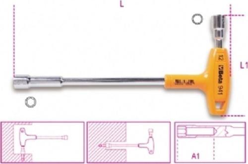 Çift Uçlu T-Lokma 941 8