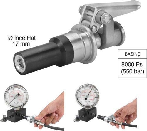 Hızlı Bağlantılı Gress Pompa Ucu