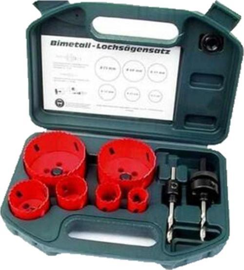 44100 Hss Bi-Metal Delik Testeresi Seti, 8 Parça