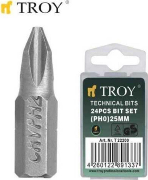 22200 Bits Uç Seti (Ph0X25Mm, 24 Adet)