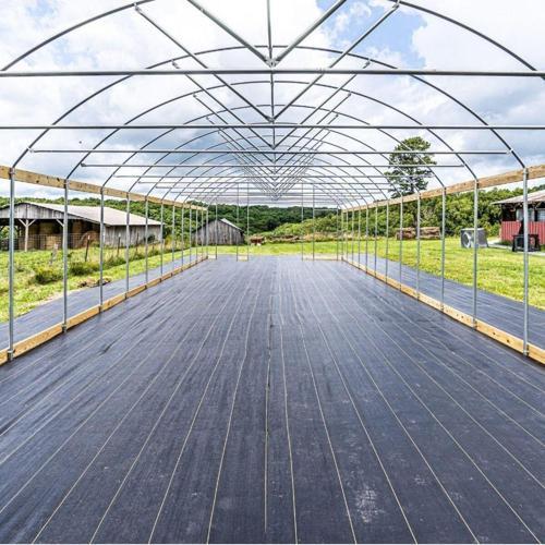 Jüt Taban Örtüsü Sera Taban Örtüsü Siyah Malç Örtüsü Naylonu Peyzaj Uygulama Örtüsü 3 X 80 Mt