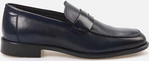 Erkek Hakiki Deri Pvc Taban Lacivert Klasik Ayakkabı