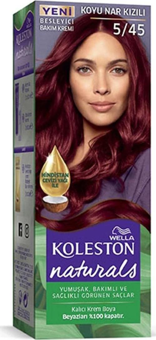 Naturals Saç Boyası Koyu Nar Kızılı 5/45