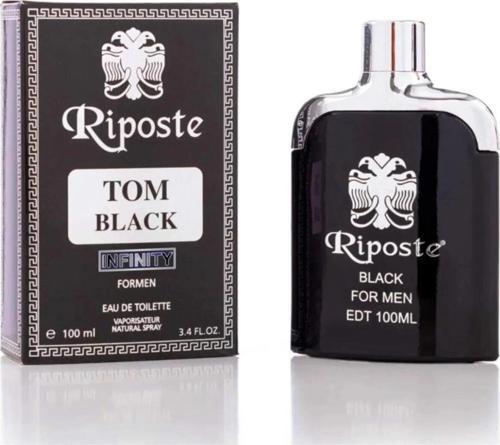 Riposte 24 Saat Etkili Erkek Parfüm - Tom Black - For Men 100 Ml