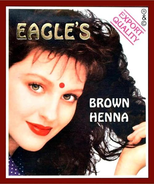 Eagle's Orijinal Hint Kınası Saç Boyası Kahverengi - Brown Henna