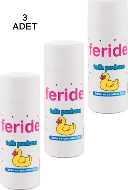 Feride Serpme Talk Pudrası 75 Gr. 3 Adet