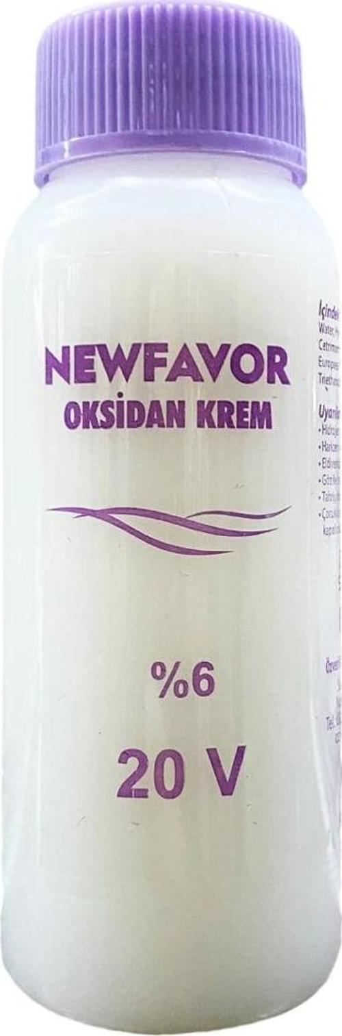 Oksidan Krem Saç Boya Sıvısı 6'lık 20 volüme 60 ml