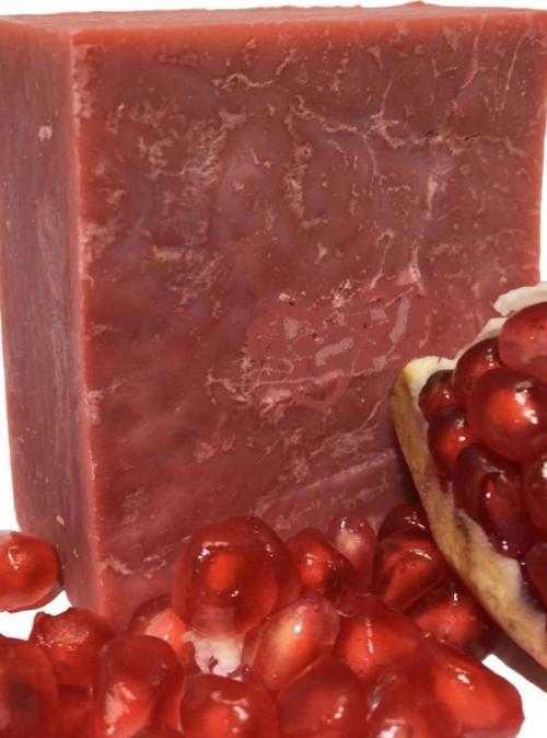 Nar Sabunu Hatay El Yapımı %100 Organik Doğal Sabun 1 Kalıp 130 Gram