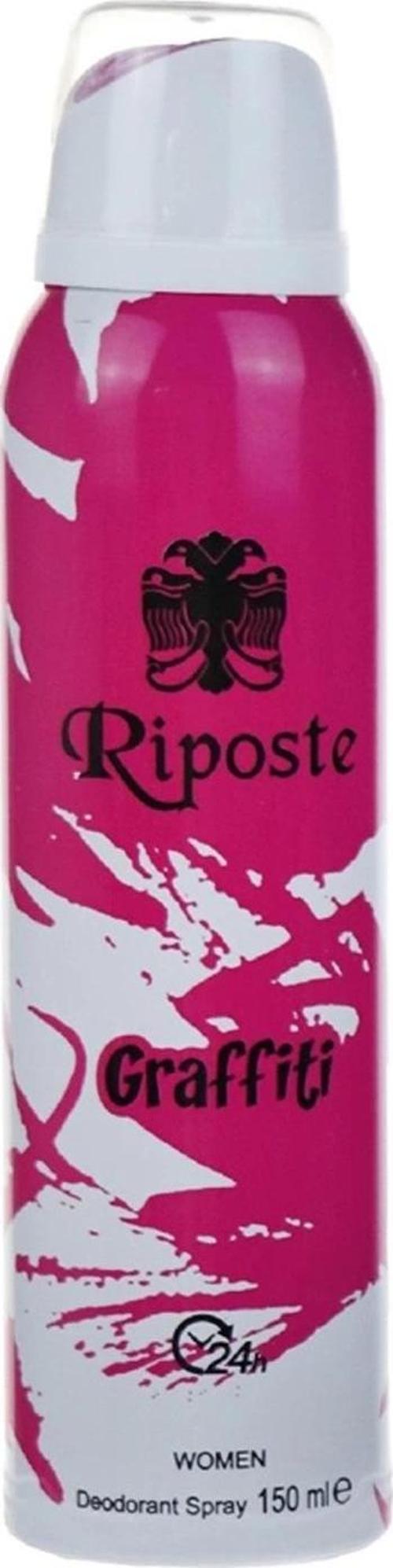 Riposte 24 Saat Etkili Kadın Deodorant -  Graffiti - 150 Ml