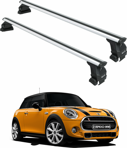 Mini Cooper R56 3dr (2007-2014) Tavan Portbagaj Taşıyıcı Ara Atkısı, Pro 4, Gri