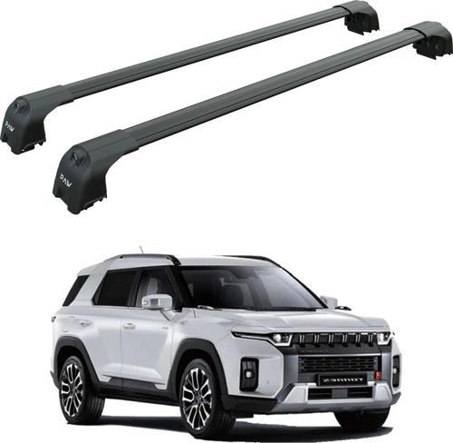 Ssangyong Torres Portbagaj Taşıyıcı Ara Atkisi - Ara Çubuk Paw Pro 2, Siyah