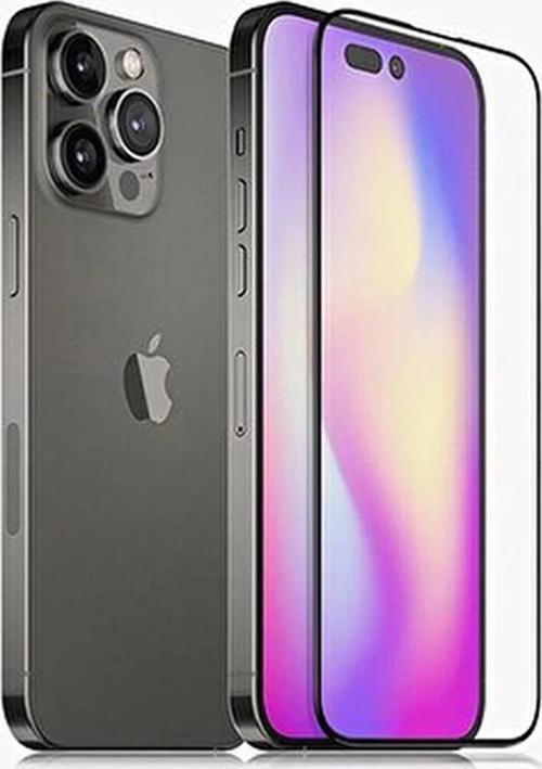 Iphone 14 Pro Max Uyumlu 9d Tam Kaplayan Parmak Izi Bırakmayan Ekran Koruyucu Film