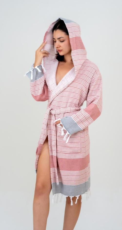 Mira Havlu Peştemal Bornoz Unisex - % 100 Pamuk