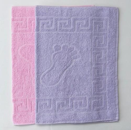 Ayak İzli Havlu Paspas 2 Parça Set ( 50X70 Cm )