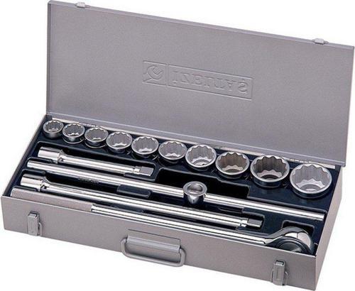 14Lü Altı Köşe Lokma Anahtar Takımı 3/4''''