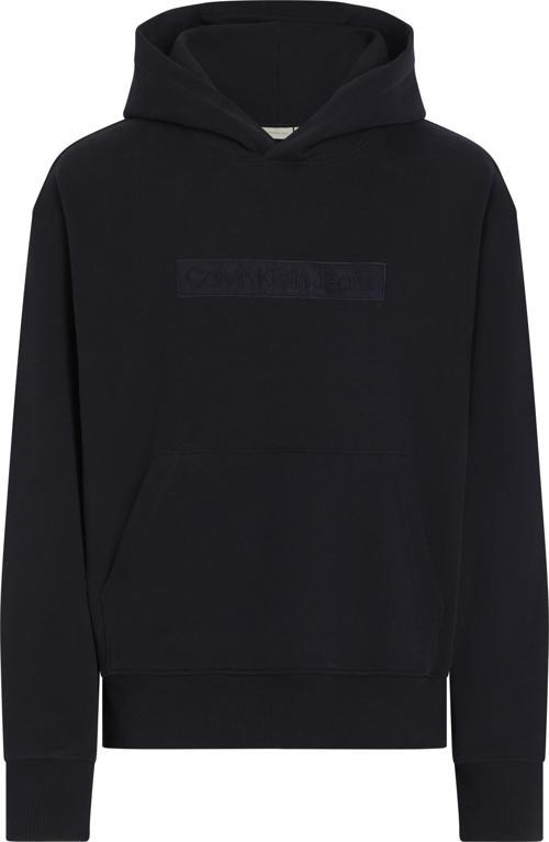 EMBROIDERED BOX HOODIE