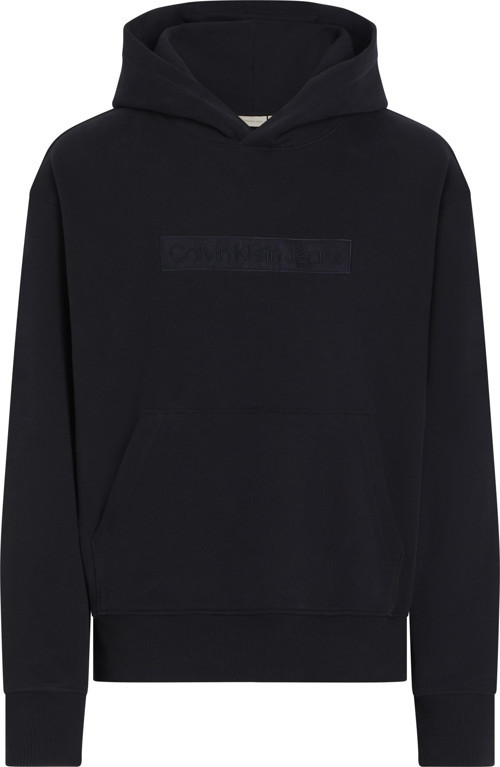 EMBROIDERED BOX HOODIE