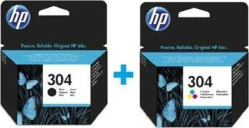 304 Siyah Ve Renkli Kartuş Set Deskjet 3720, 3730