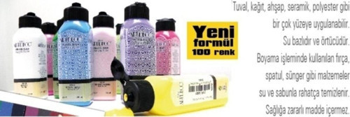 Akrilik Boya 140 Ml Tüm Renkler