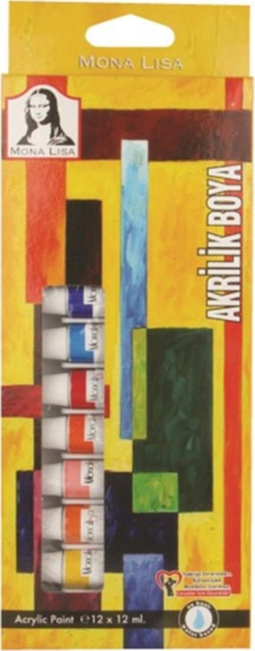 Sd125 Akrilik Boya 12 Ml X 12 Tüp