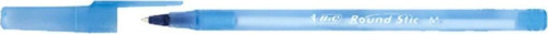 Round Stick Tükenmez Kalem Mavi 20 Li (1 Paket 20 Adet)