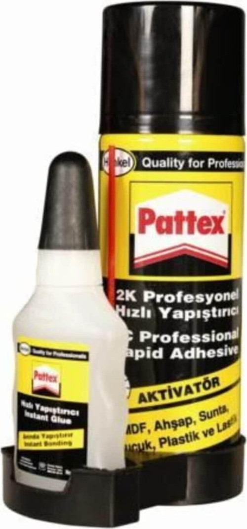 2K Hızlı Yapıştırıcı Aktivatör 200 Ml.+50 Ml.