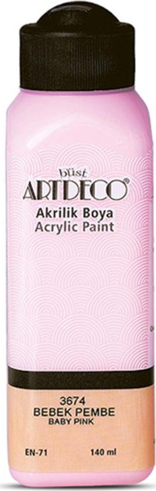 Akrilik Boya 140Ml Bebek Pembe 3674