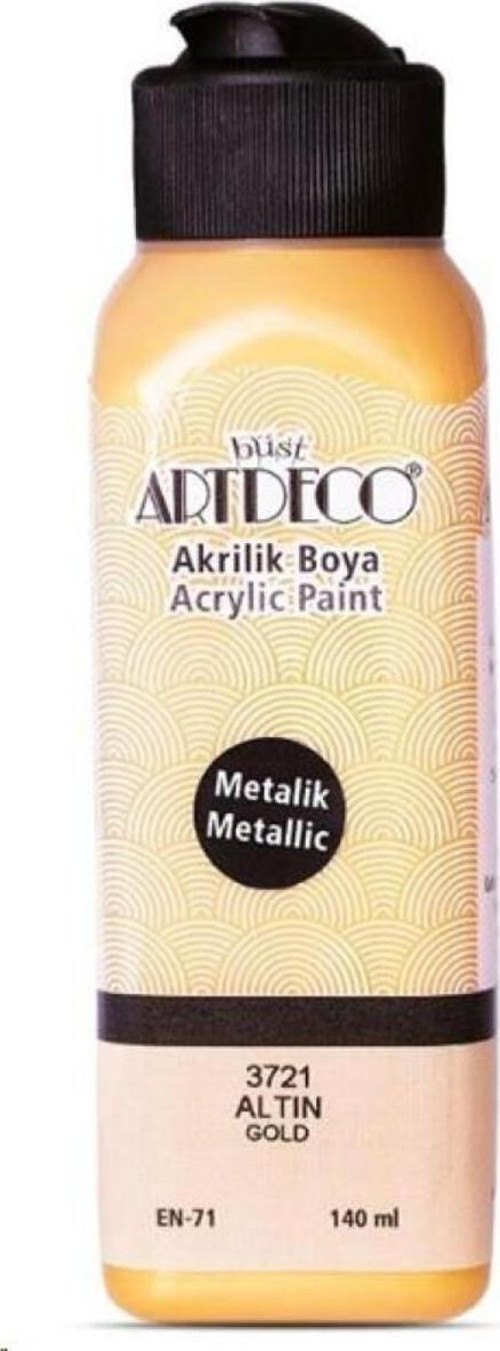 Y-071R Metalik Akrilik Boya Altın