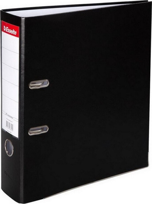 Geniş Plastik Klasör (9940) Siyah 10 Lu Paket