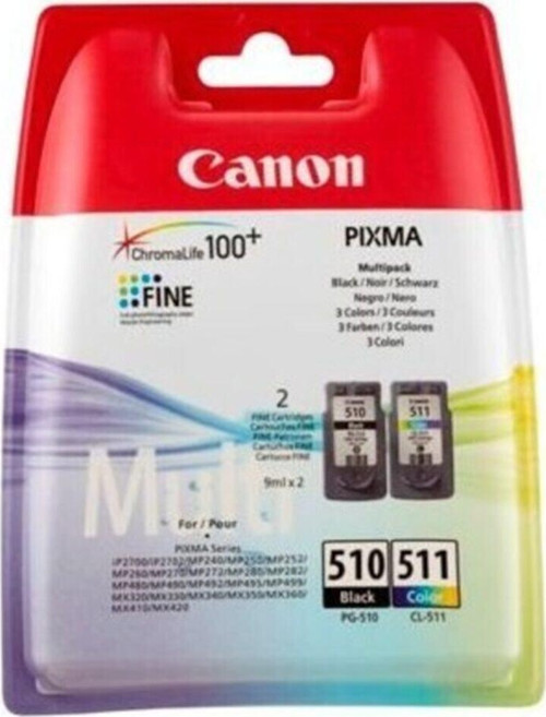 Pg 510Bk+Cl511 2Li Kartuş ( Mp240/Mp260)