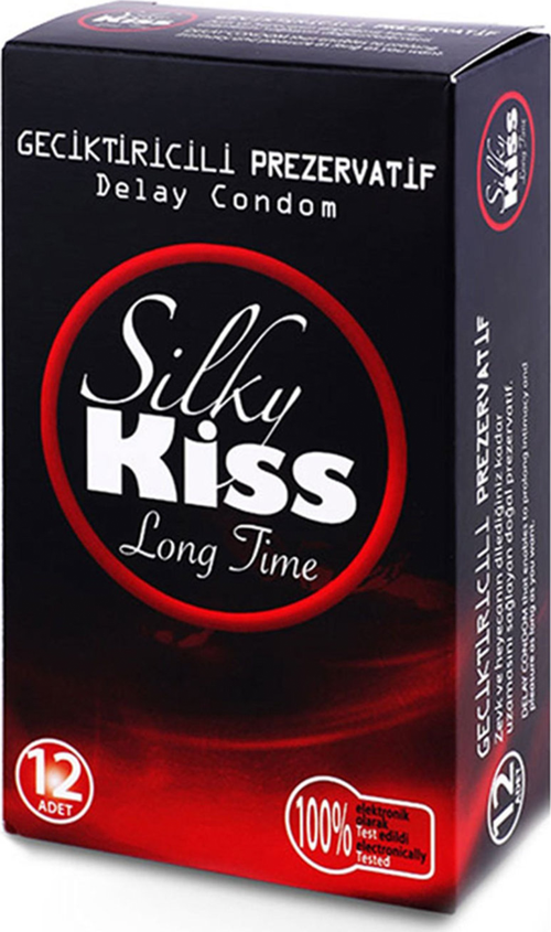 Silky Kiss Long Time Prezervatif Geciktirici Etkili