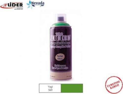 Akrilik Sprey Boya 400 Ml Yeşil Y-400-560