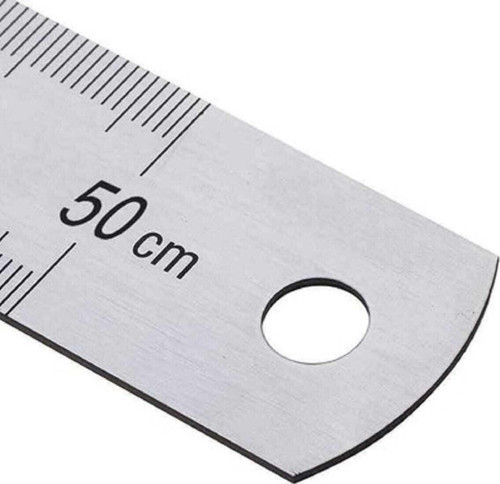 Çelik Cetvel Inch Ölçülü 50 Cm. 550G