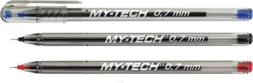 Tükenmez Kalem 0.7Mm 25'Li Paket My-Tech Kırmızı