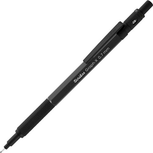 Versatil Kalem Metal Graph-X 0.7Mm M.Siyah